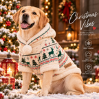 Festive Christmas Dog Hoodie